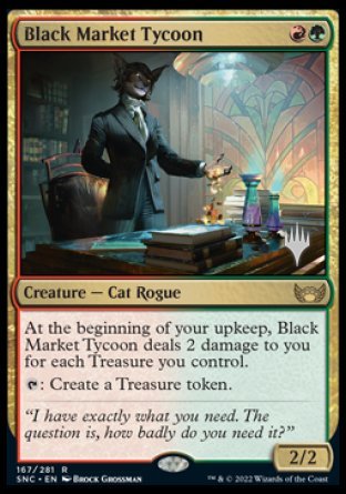 Black Market Tycoon (Promo Pack) [Streets of New Capenna Promos] | Boutique FDB TCG