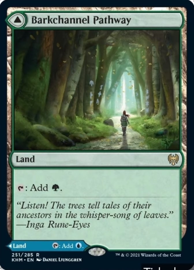 Barkchannel Pathway // Tidechannel Pathway [Kaldheim] | Boutique FDB TCG