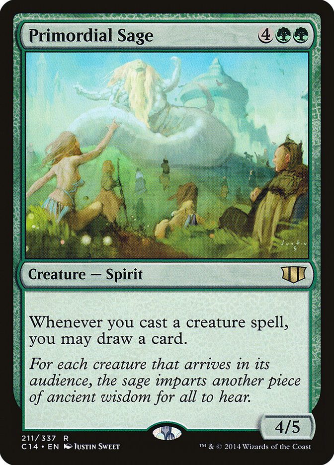 Primordial Sage [Commander 2014] | Boutique FDB TCG
