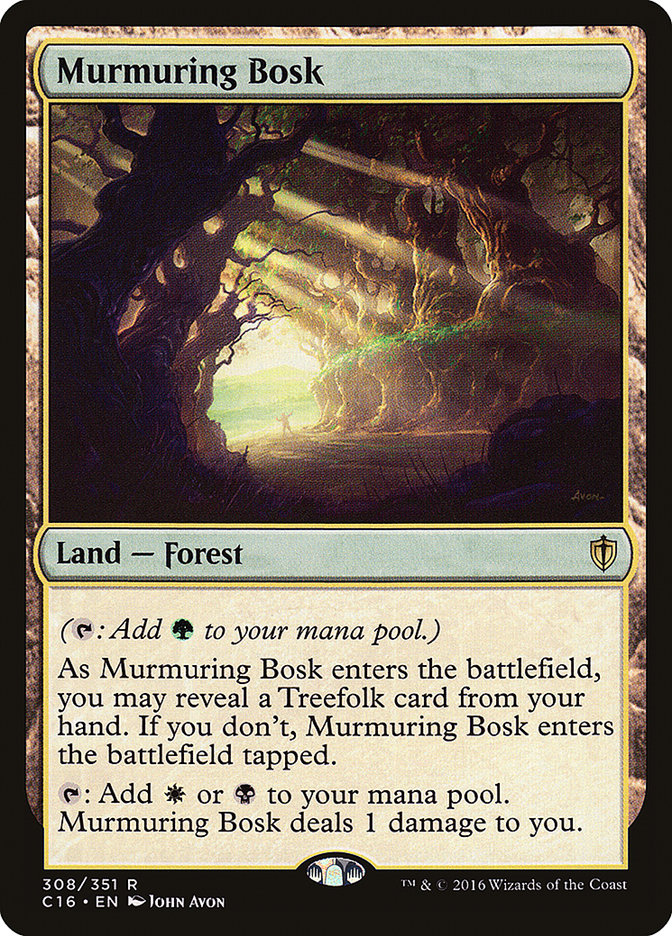 Murmuring Bosk [Commander 2016] | Boutique FDB TCG