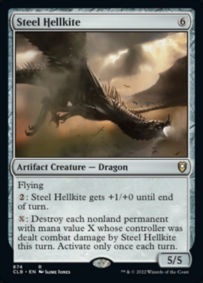 Steel Hellkite [Commander Legends: Battle for Baldur's Gate] | Boutique FDB TCG