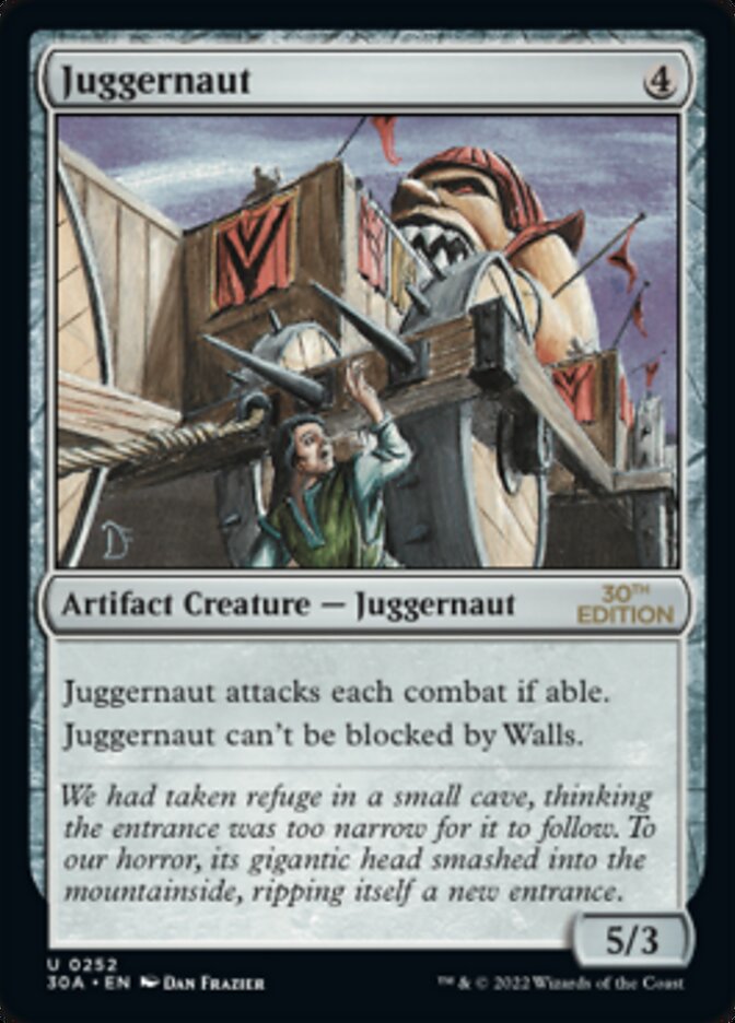 Juggernaut [30th Anniversary Edition] | Boutique FDB TCG