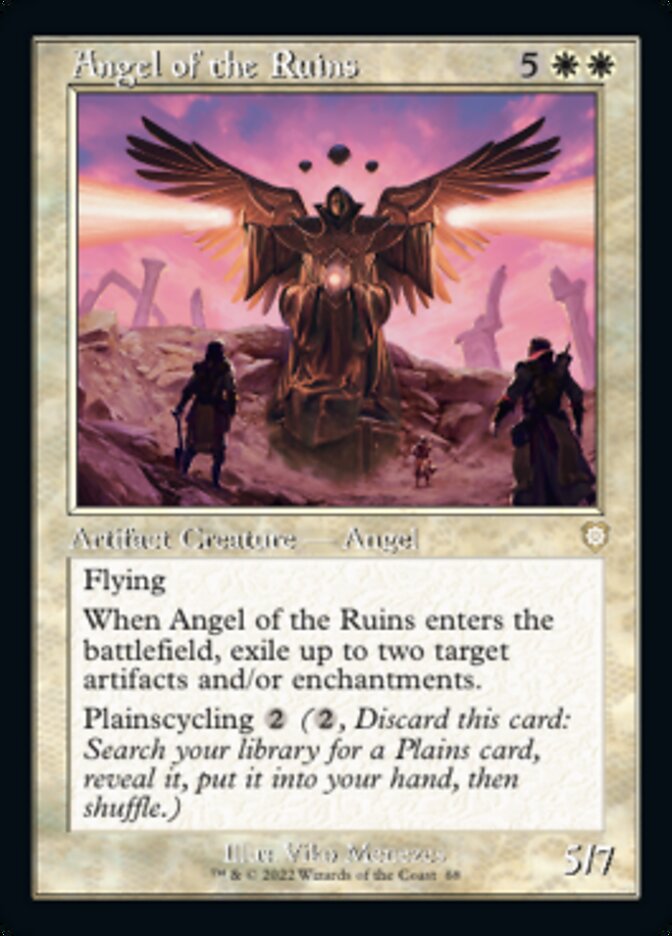 Angel of the Ruins (Retro) [The Brothers' War Commander] | Boutique FDB TCG