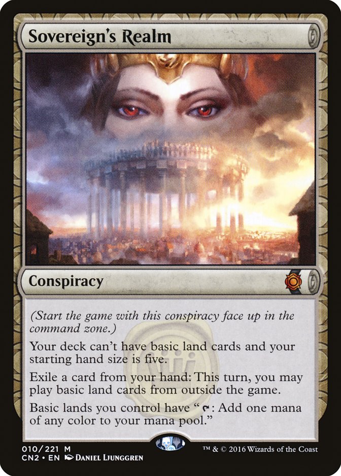 Sovereign's Realm [Conspiracy: Take the Crown] | Boutique FDB TCG