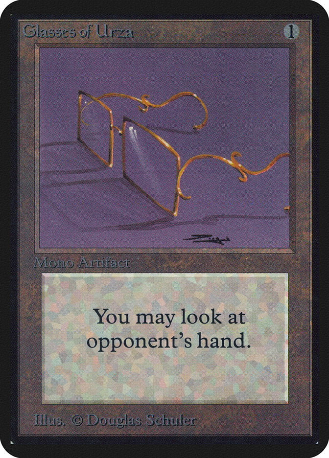 Glasses of Urza [Alpha Edition] | Boutique FDB TCG