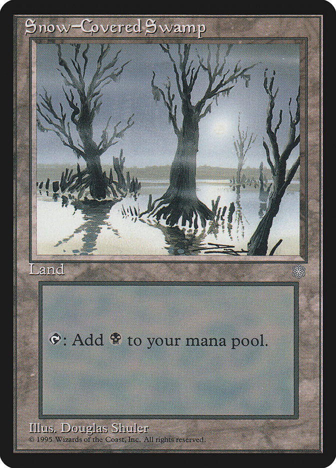 Snow-Covered Swamp [Ice Age] | Boutique FDB TCG