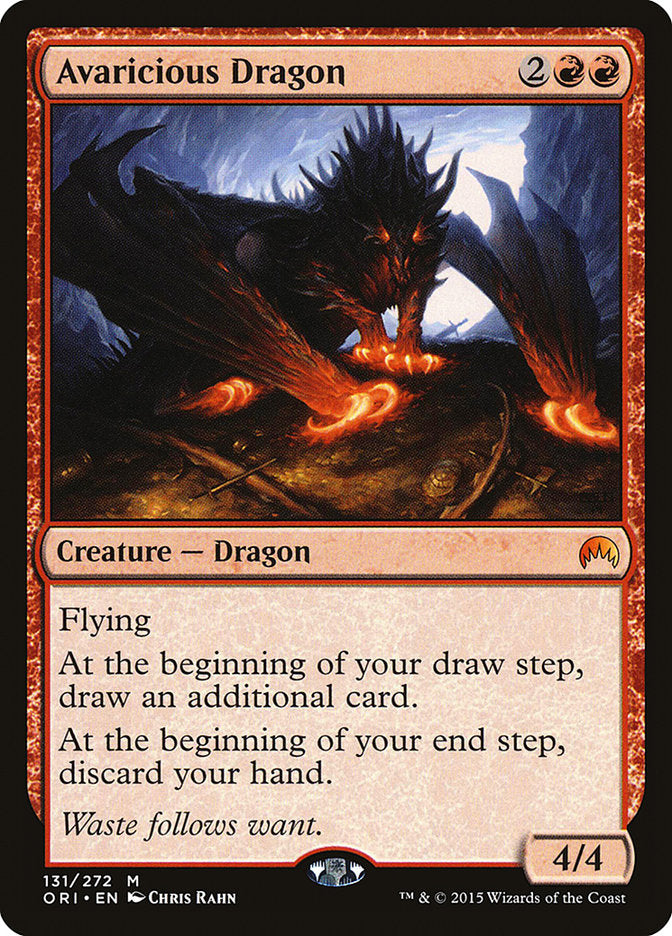 Avaricious Dragon [Magic Origins] | Boutique FDB TCG