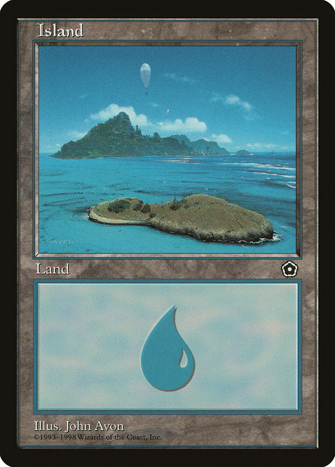 Island (155) [Portal Second Age] | Boutique FDB TCG