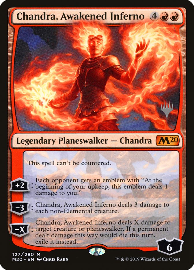 Chandra, Awakened Inferno (Promo Pack) [Core Set 2020 Promos] | Boutique FDB TCG