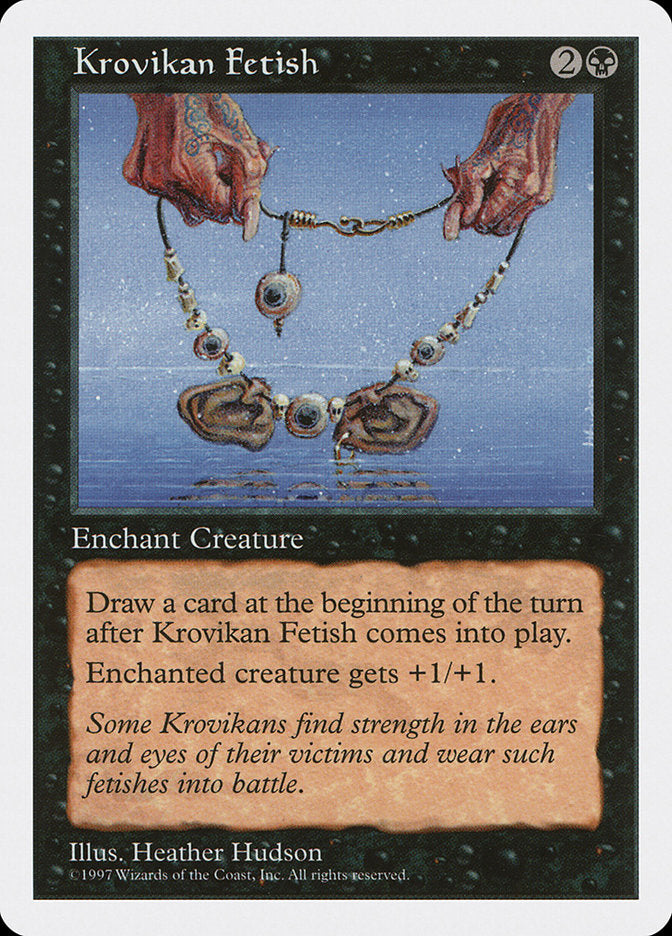 Krovikan Fetish [Fifth Edition] | Boutique FDB TCG