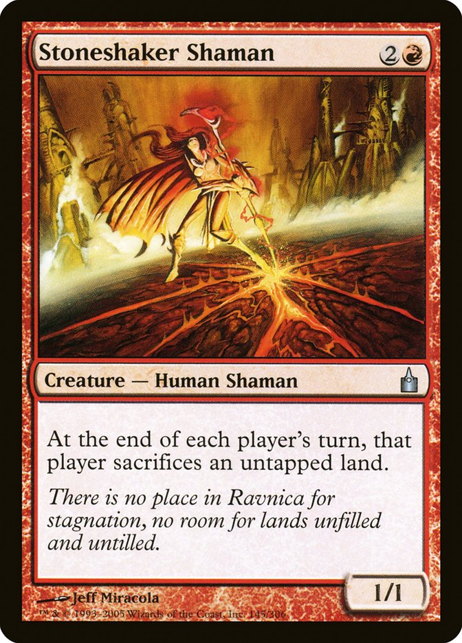 Stoneshaker Shaman [Ravnica: City of Guilds] | Boutique FDB TCG