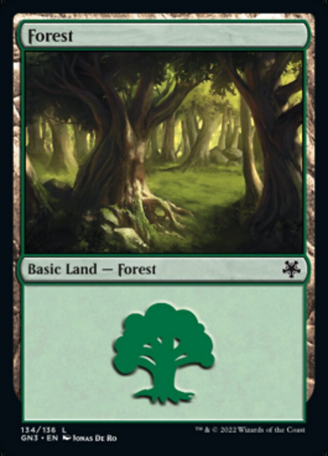 Forest (134) [Game Night: Free-for-All] | Boutique FDB TCG