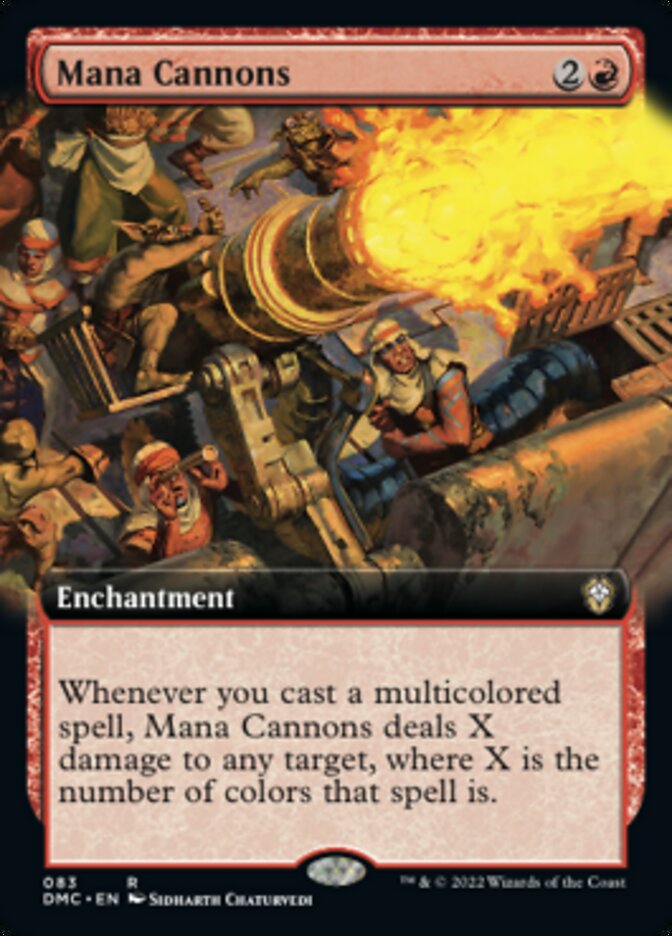 Mana Cannons (Extended Art) [Dominaria United Commander] | Boutique FDB TCG