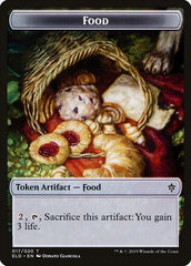 Dwarf // Food (17) Double-Sided Token [Throne of Eldraine Tokens] | Boutique FDB TCG