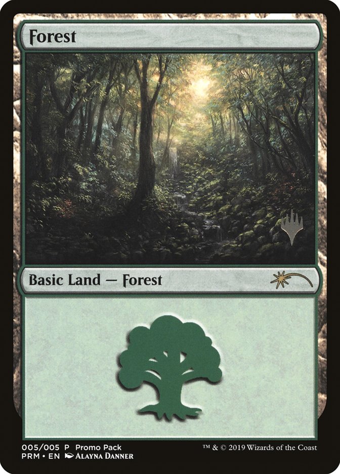 Forest (5) [Core Set 2020 Promo Pack] | Boutique FDB TCG