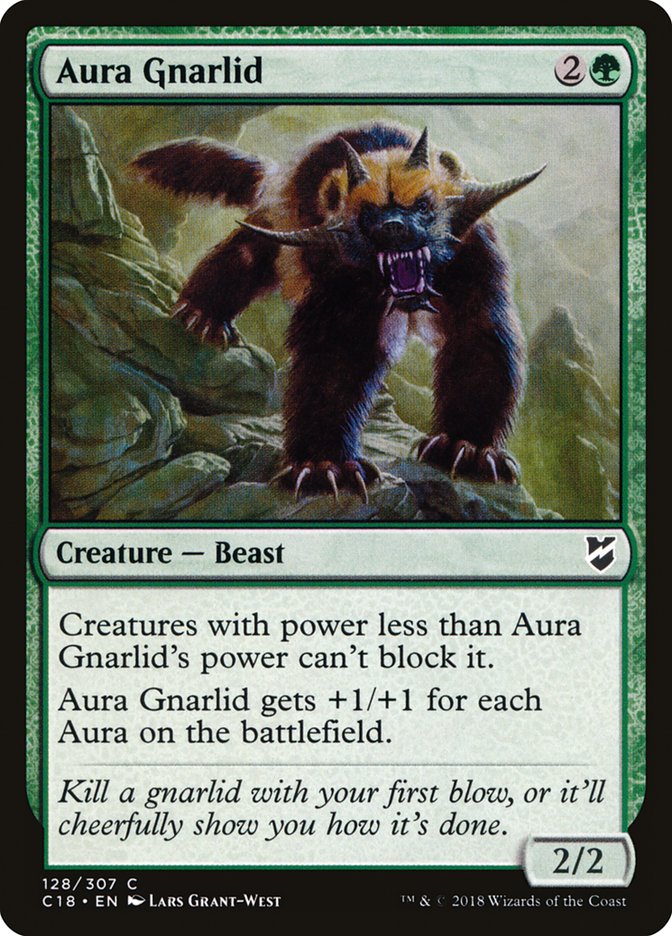 Aura Gnarlid [Commander 2018] | Boutique FDB TCG