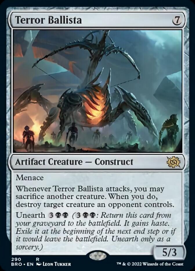 Terror Ballista [The Brothers' War] | Boutique FDB TCG