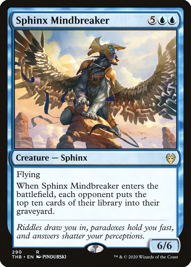 Sphinx Mindbreaker [Theros Beyond Death] | Boutique FDB TCG