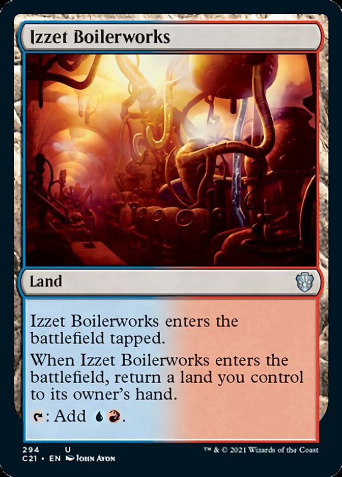 Izzet Boilerworks [Commander 2021] | Boutique FDB TCG