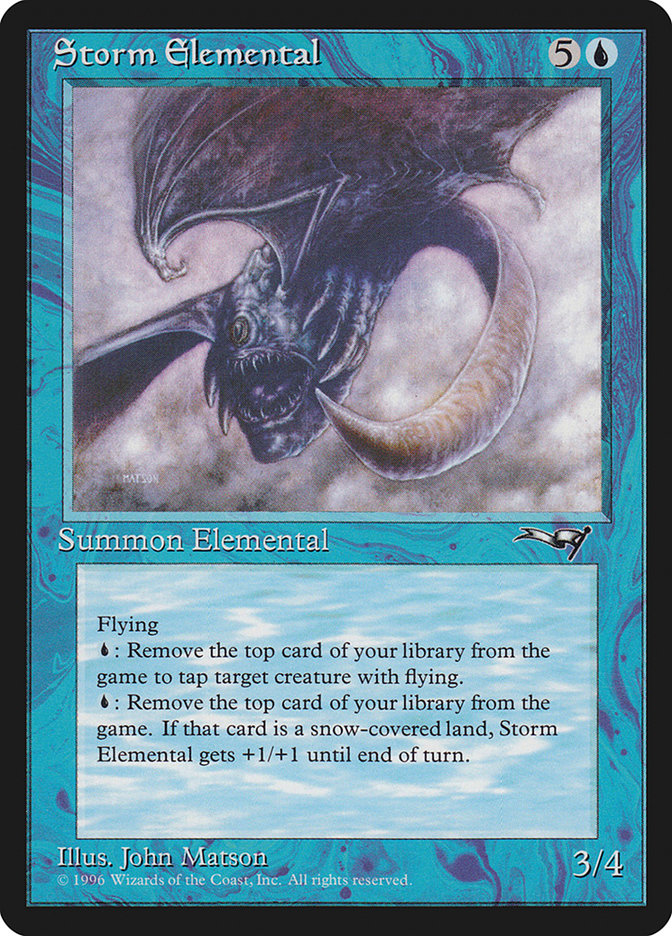 Storm Elemental [Alliances] | Boutique FDB TCG