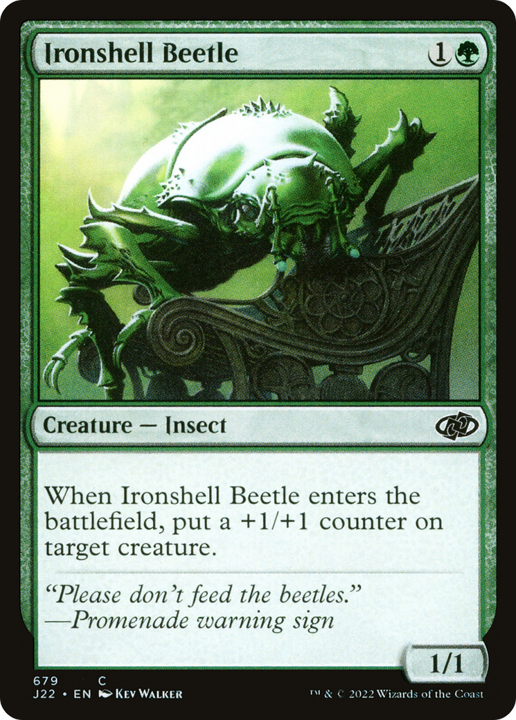 Ironshell Beetle [Jumpstart 2022] | Boutique FDB TCG