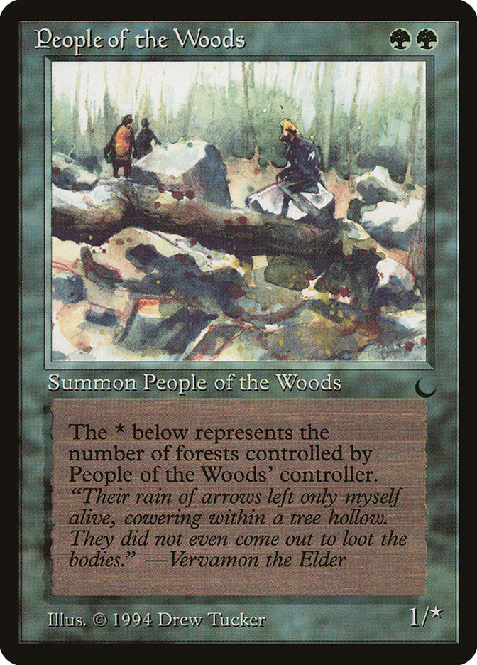 People of the Woods [The Dark] | Boutique FDB TCG