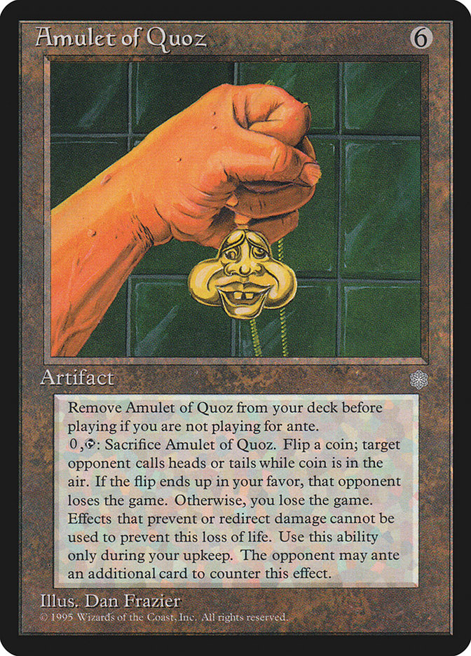 Amulet of Quoz [Ice Age] | Boutique FDB TCG