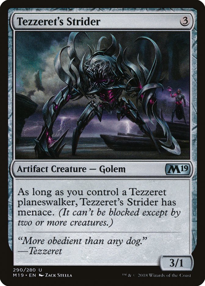 Tezzeret's Strider [Core Set 2019] | Boutique FDB TCG