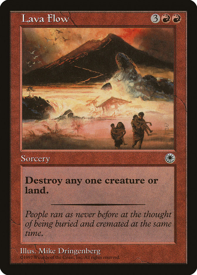 Lava Flow [Portal] | Boutique FDB TCG