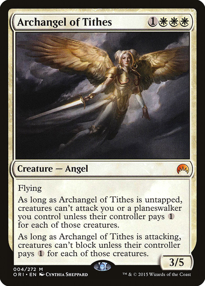 Archangel of Tithes [Magic Origins] | Boutique FDB TCG