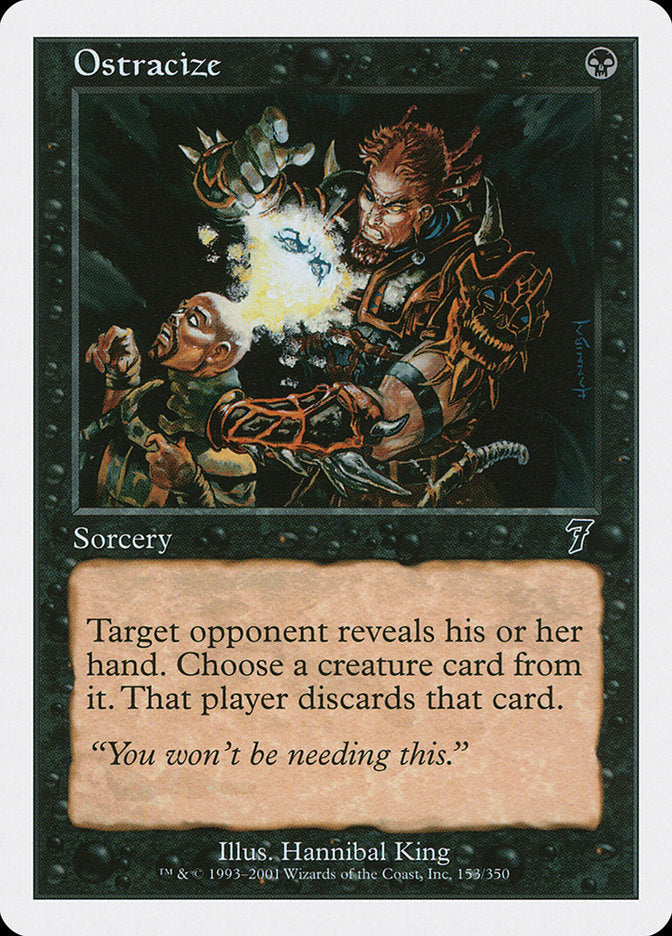 Ostracize [Seventh Edition] | Boutique FDB TCG
