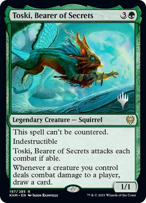 Toski, Bearer of Secrets (Promo Pack) [Kaldheim Promos] | Boutique FDB TCG