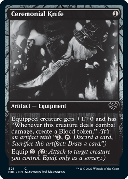 Ceremonial Knife [Innistrad: Double Feature] | Boutique FDB TCG