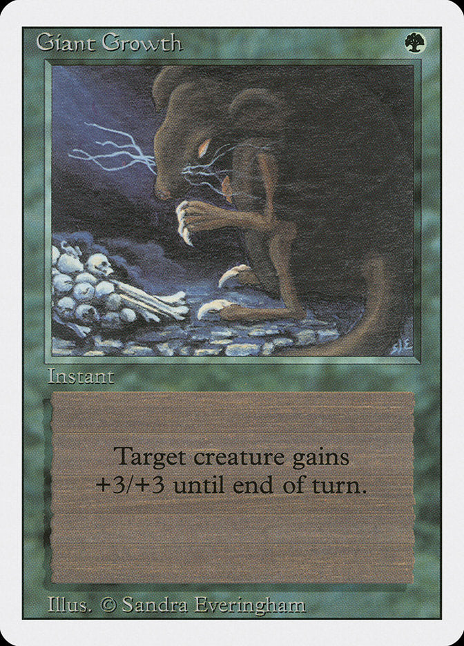 Giant Growth [Revised Edition] | Boutique FDB TCG
