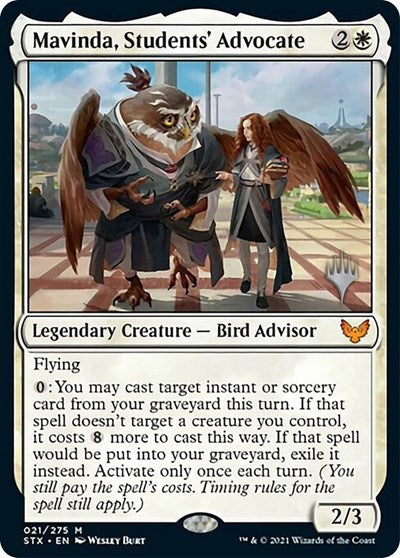 Mavinda, Students' Advocate (Promo Pack) [Strixhaven: School of Mages Promos] | Boutique FDB TCG