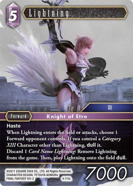 Lightning [Opus IV] | Boutique FDB TCG