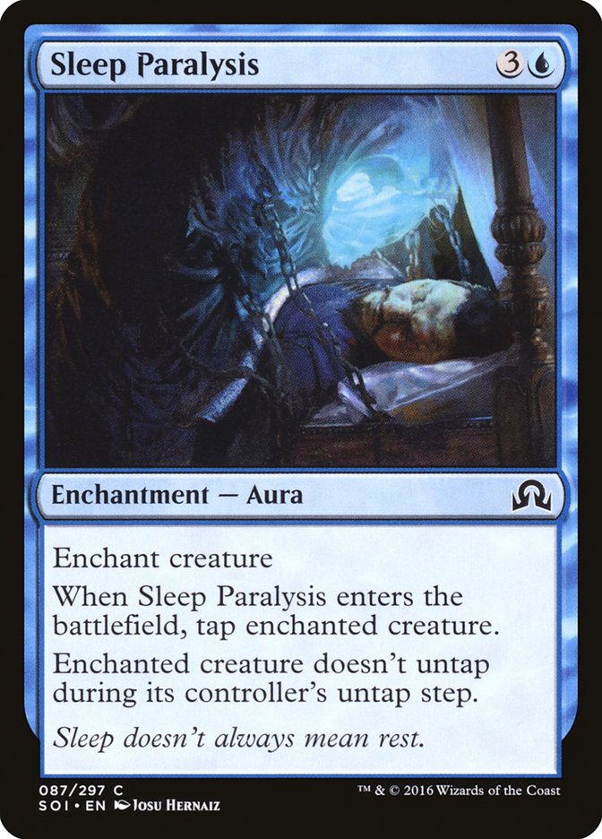 Sleep Paralysis [Shadows over Innistrad] | Boutique FDB TCG