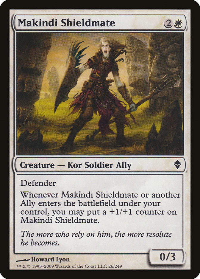 Makindi Shieldmate [Zendikar] | Boutique FDB TCG