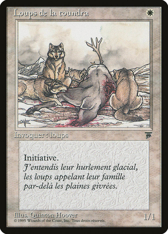 Tundra Wolves (French) - "Loups de la toundra" [Renaissance] | Boutique FDB TCG