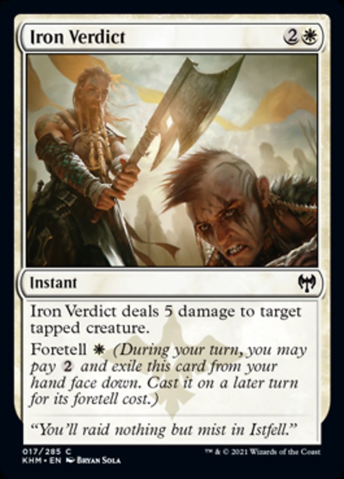 Iron Verdict [Kaldheim] | Boutique FDB TCG