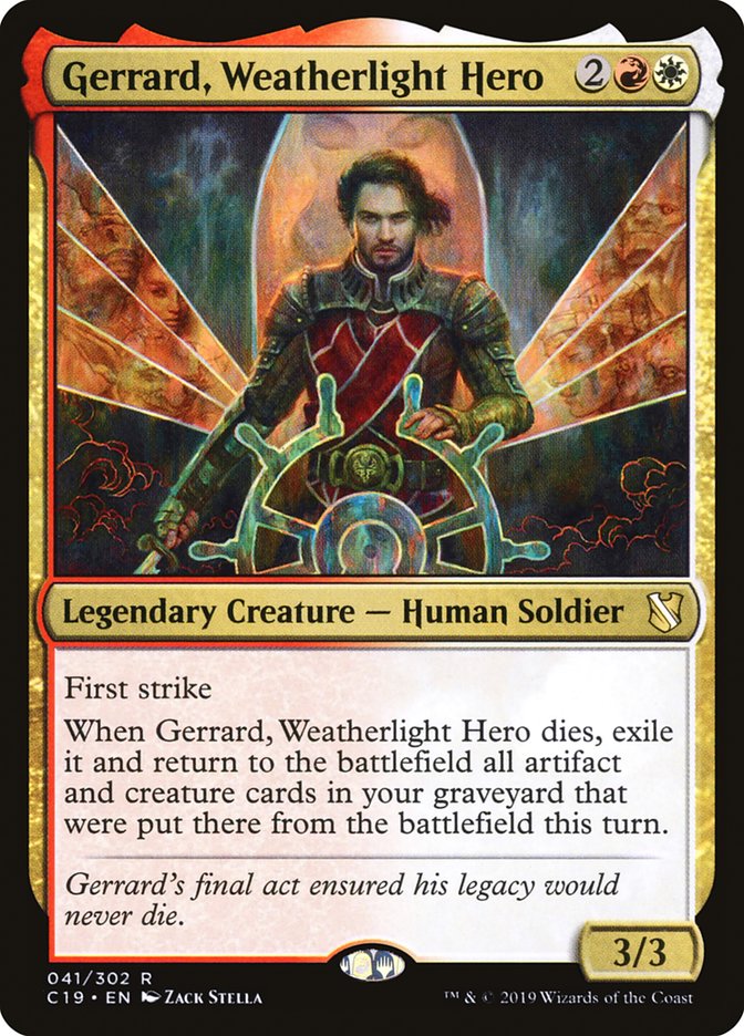 Gerrard, Weatherlight Hero [Commander 2019] | Boutique FDB TCG