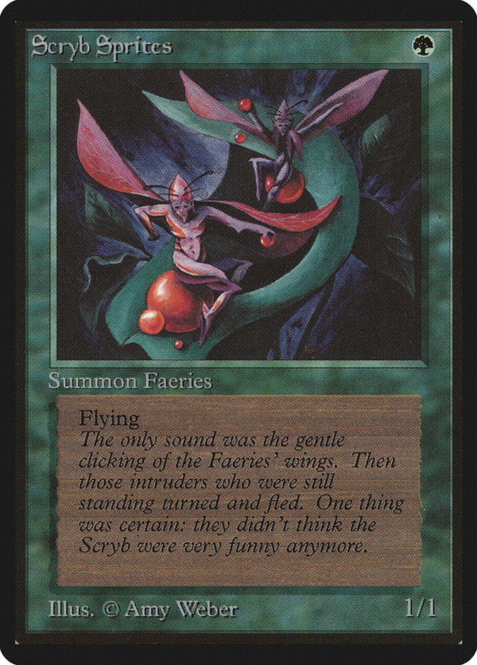 Scryb Sprites [Beta Edition] | Boutique FDB TCG