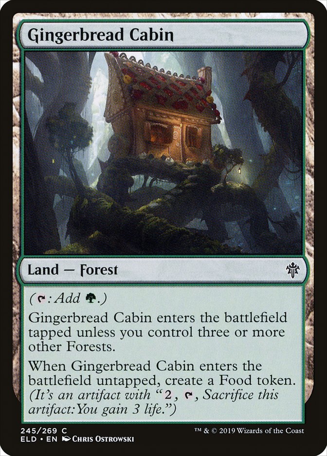 Gingerbread Cabin [Throne of Eldraine] | Boutique FDB TCG