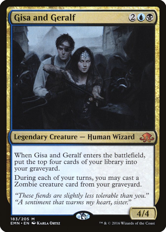 Gisa and Geralf [Eldritch Moon] | Boutique FDB TCG