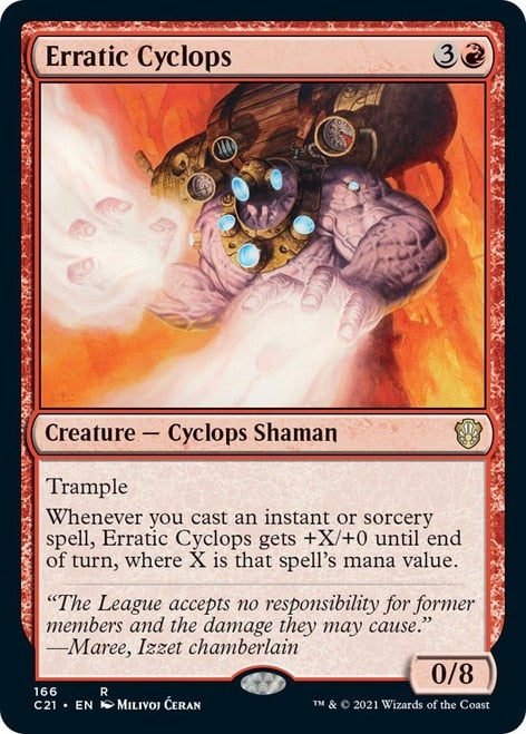 Erratic Cyclops [Commander 2021] | Boutique FDB TCG