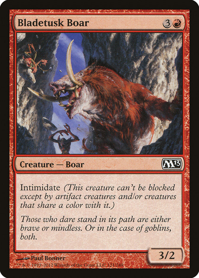 Bladetusk Boar [Magic 2013] | Boutique FDB TCG