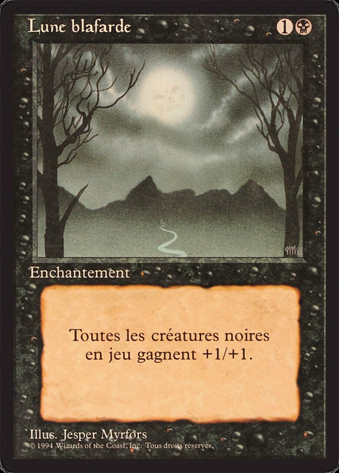 Bad Moon [Foreign Black Border] | Boutique FDB TCG