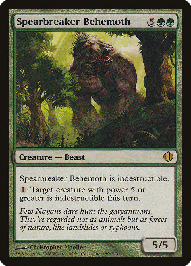 Spearbreaker Behemoth [Shards of Alara] | Boutique FDB TCG