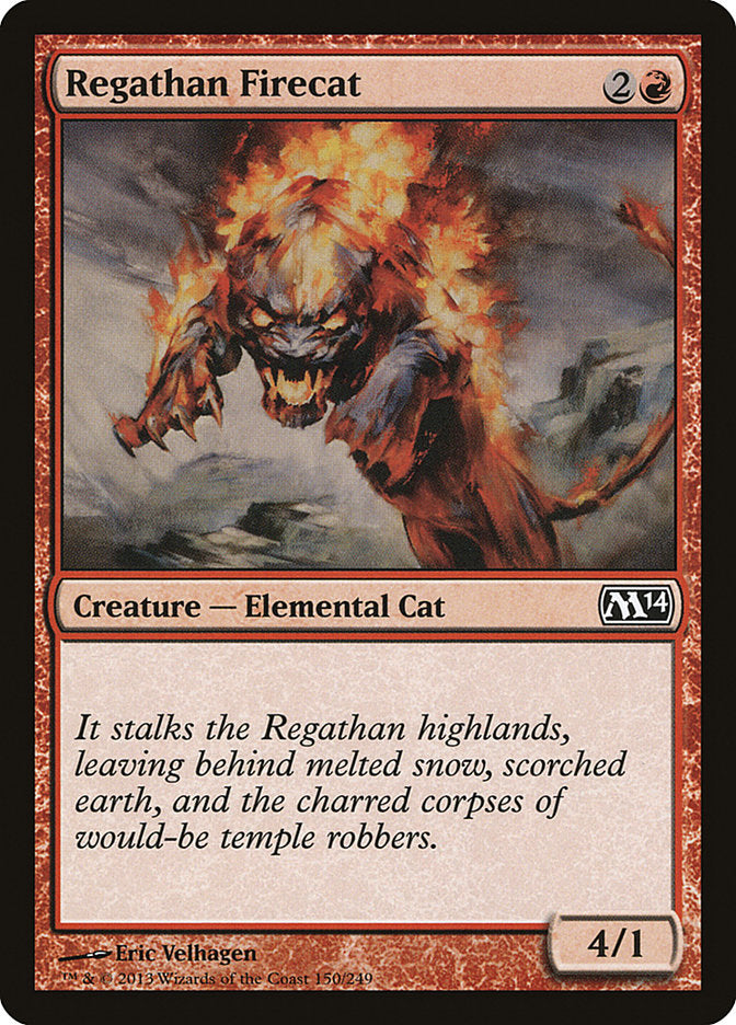 Regathan Firecat [Magic 2014] | Boutique FDB TCG