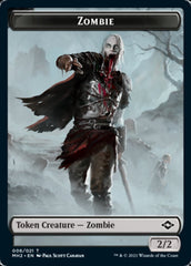 Treasure (21) // Zombie Double-Sided Token [Modern Horizons 2 Tokens] | Boutique FDB TCG